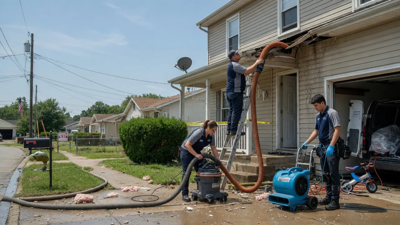Water Damage Restoration in Branch, LA near me